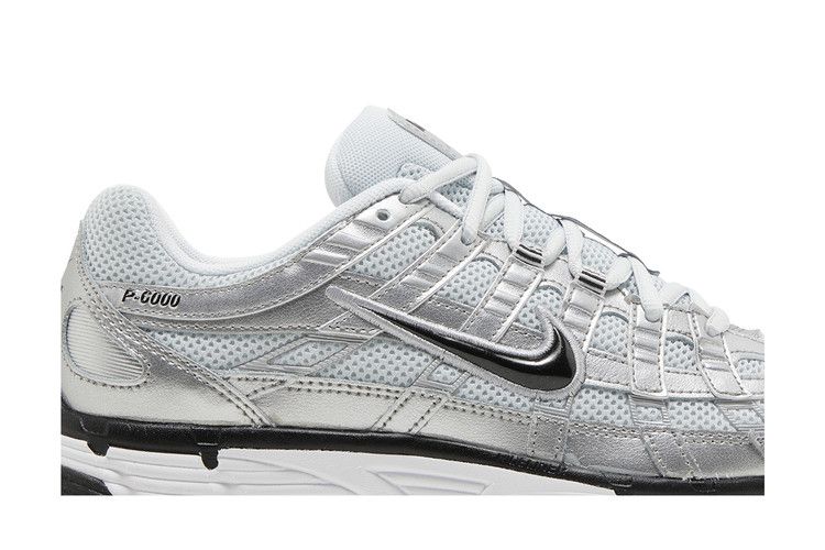 Nike P-6000 Metallic Silver Pure Platinum