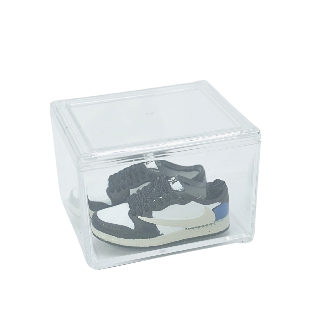 Miniature sneakers - Nike Air Jordan 1 Retro Low Fragment x Travis Scott