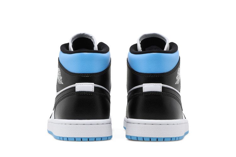 Nike Air Jordan 1 Mid University Blue Black - BQ6472-102