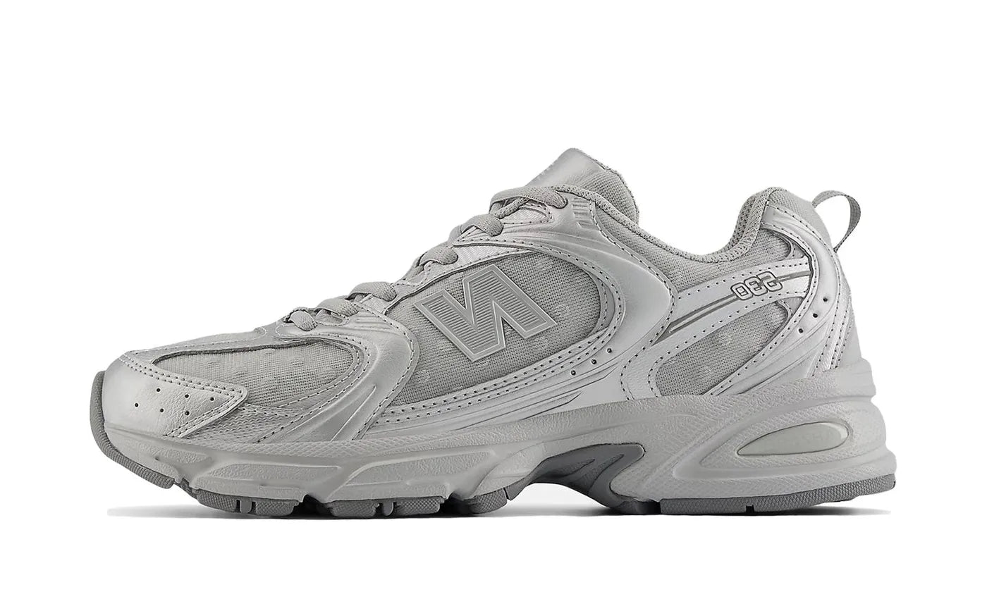 New Balance 530 Silver Metallic Raincloud Polka Dots - U530HFZ