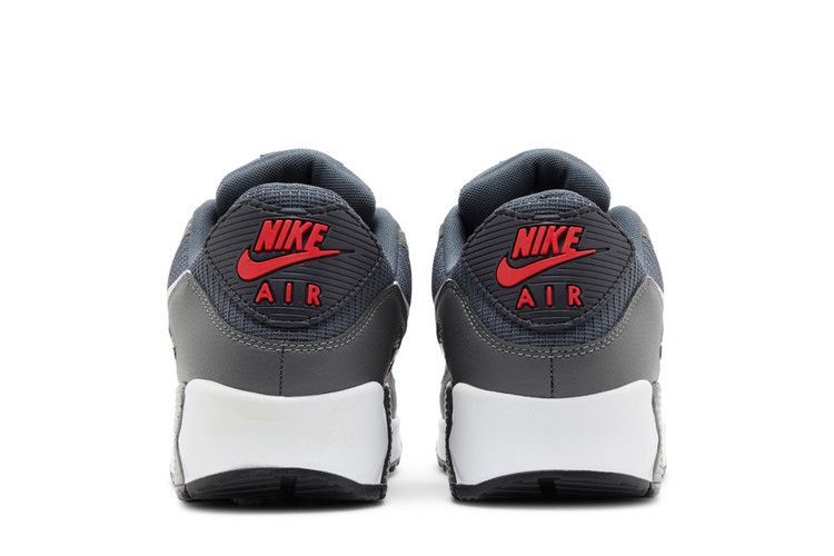 Nike Air Max 90 Iron Grey University Red - DR0145-003