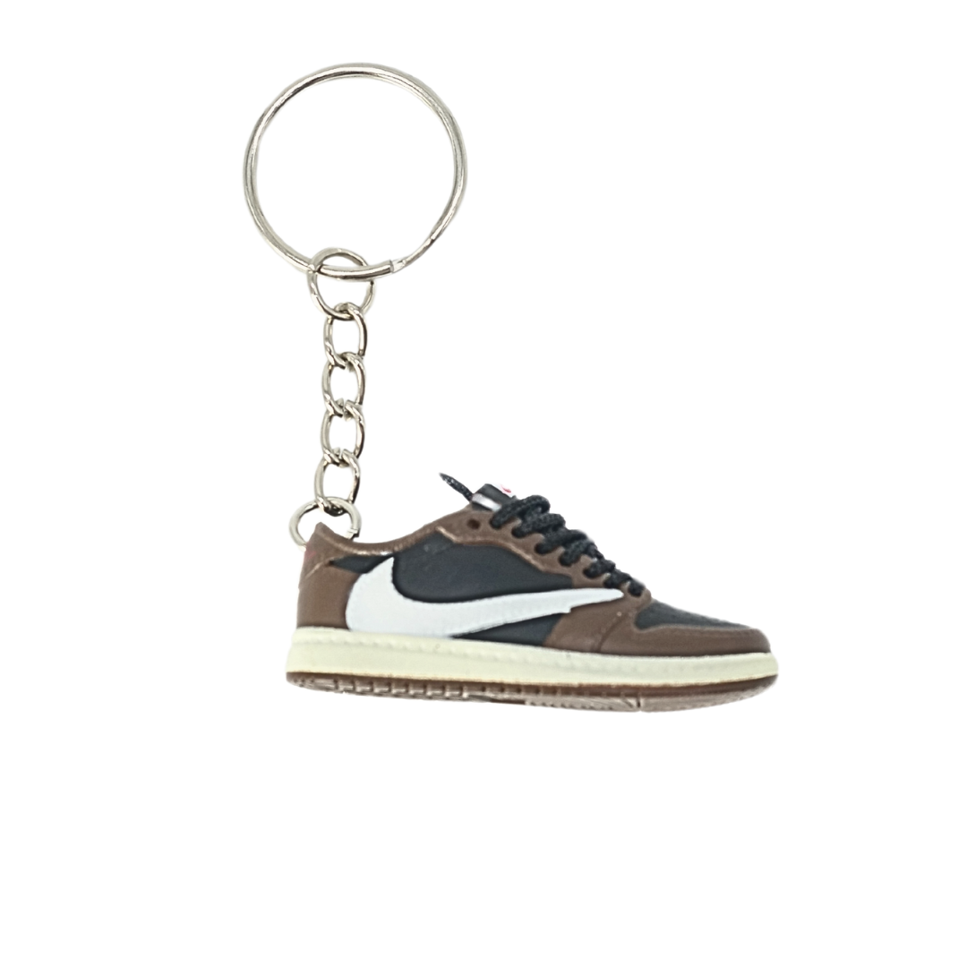 Sneaker keychain - Nike Air Jordan 1 Low x Travis Scott Mocha