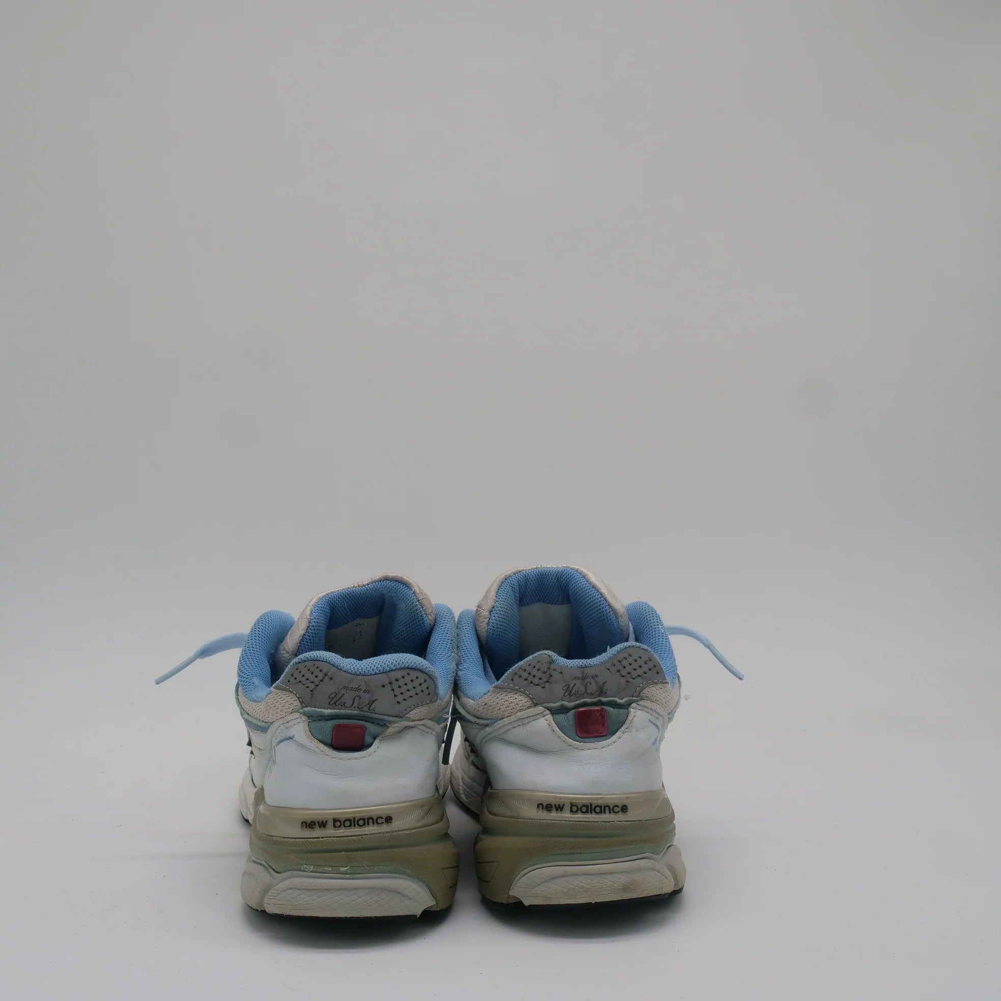 New Balance 990v3 White Baby Blue - EU 36.5
