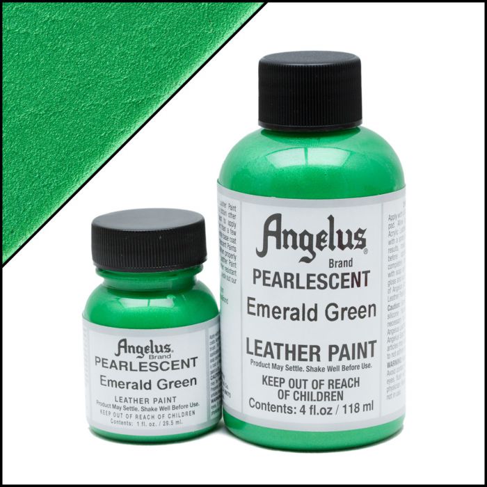 Angelus Pearlescent Emerald Green paint