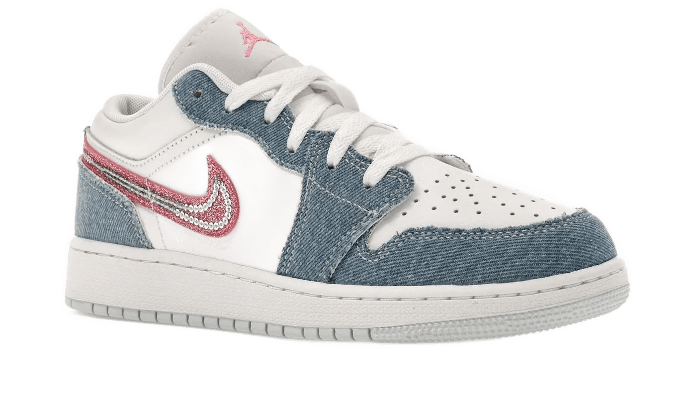 Nike Air Jordan 1 Low SE Denim Sequin - HQ2001-400