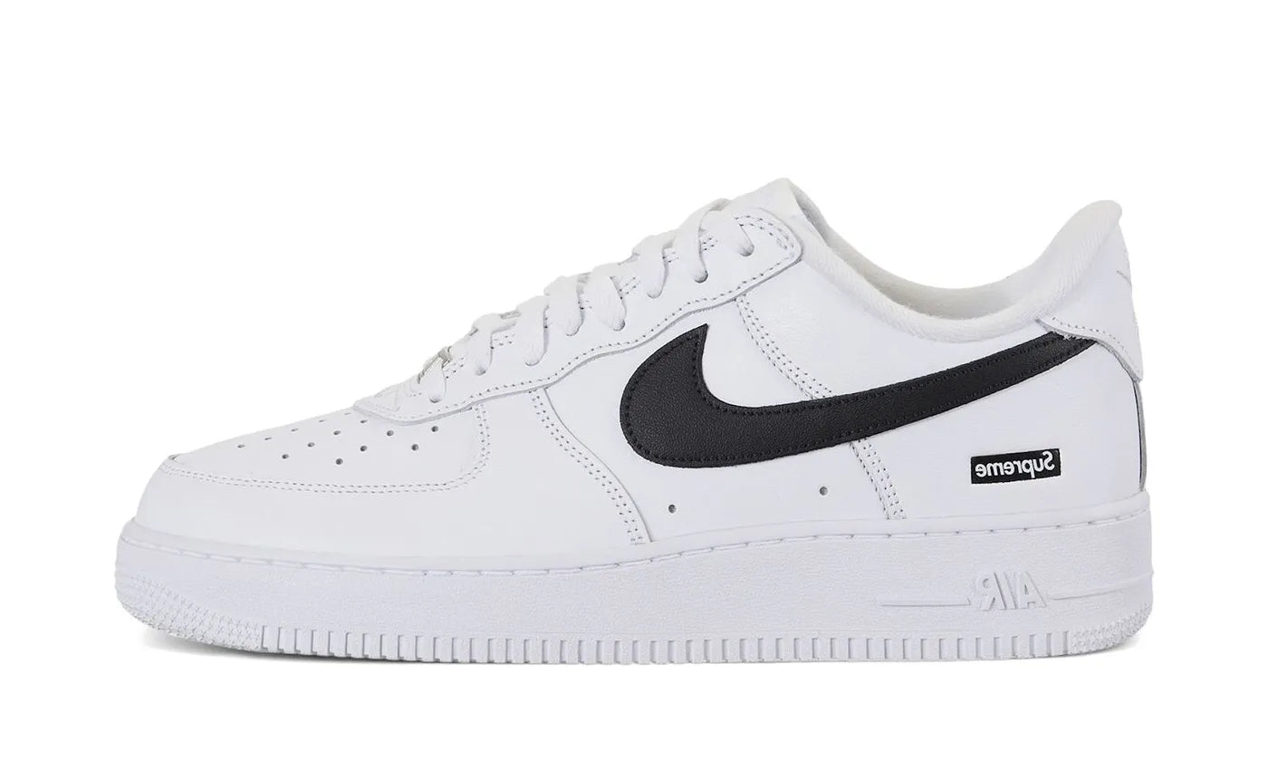 Nike Air Force 1 Low Supreme White Black - CU9225-102